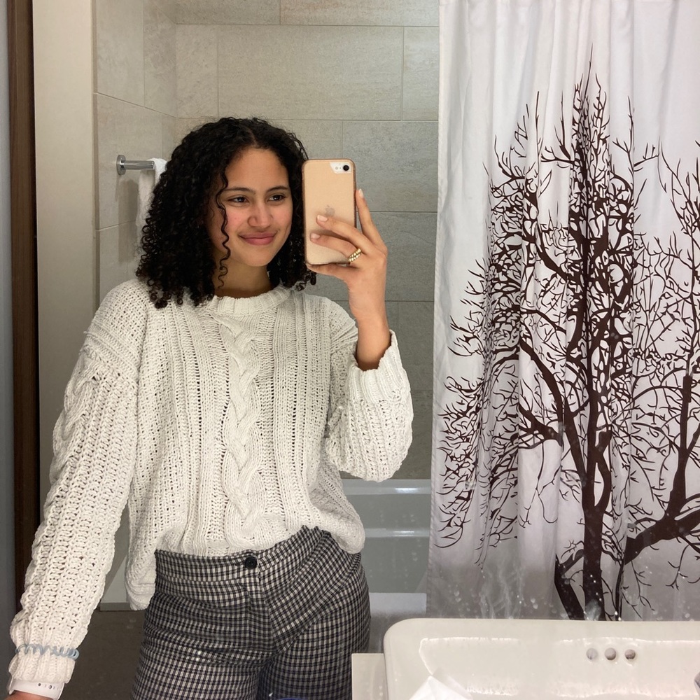 Aero White Sweater